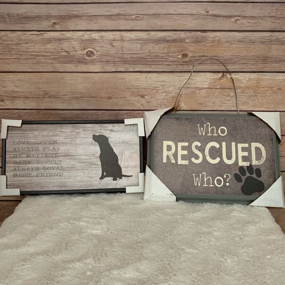 Other - Two pet signs